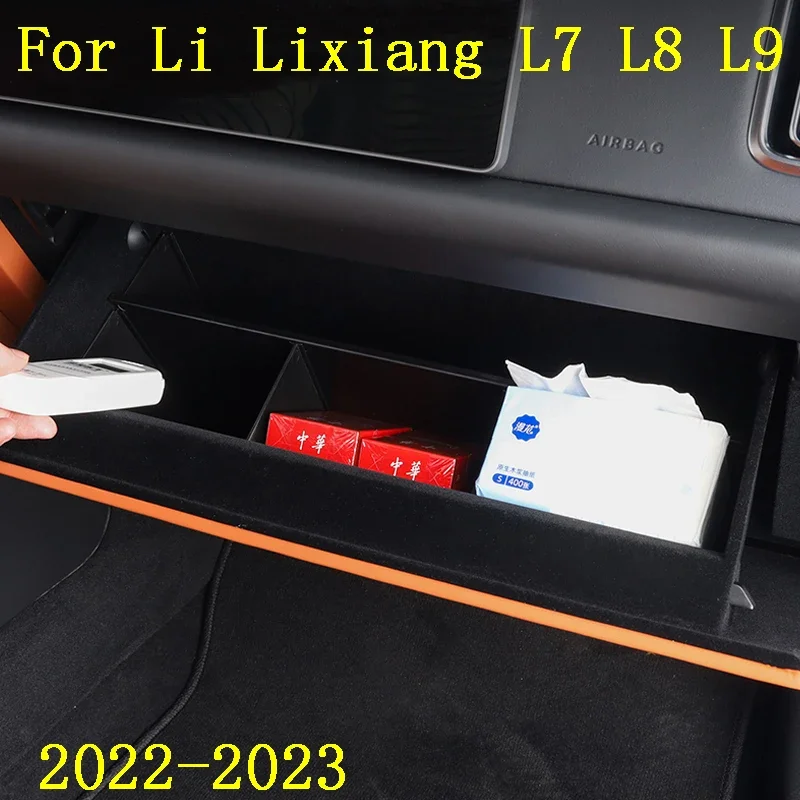 Для Li Lixiang L7 L8 L9 2022 2023 автомобильный копилот ящик для хранения многофункциональная перегородка для хранения автомобильные аксессуары
Для Li Lixiang L7 L8 L9 2022 2023 автомобильный копилот ящик для хранения многофункциональная перегородка для хранения автомобильные аксессуары