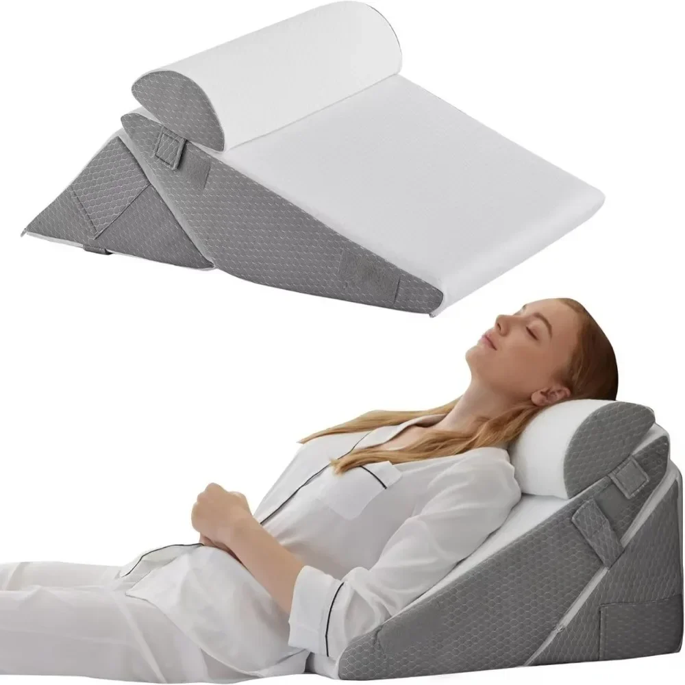 Comfortable Multifunctional Wedge Pillows Adjustable Sponge Lumbar Support Pillow Triangle Back Cushion
Comfortable Multifunctional Wedge Pillows Adjustable Sponge Lumbar Support Pillow Triangle Back Cushion