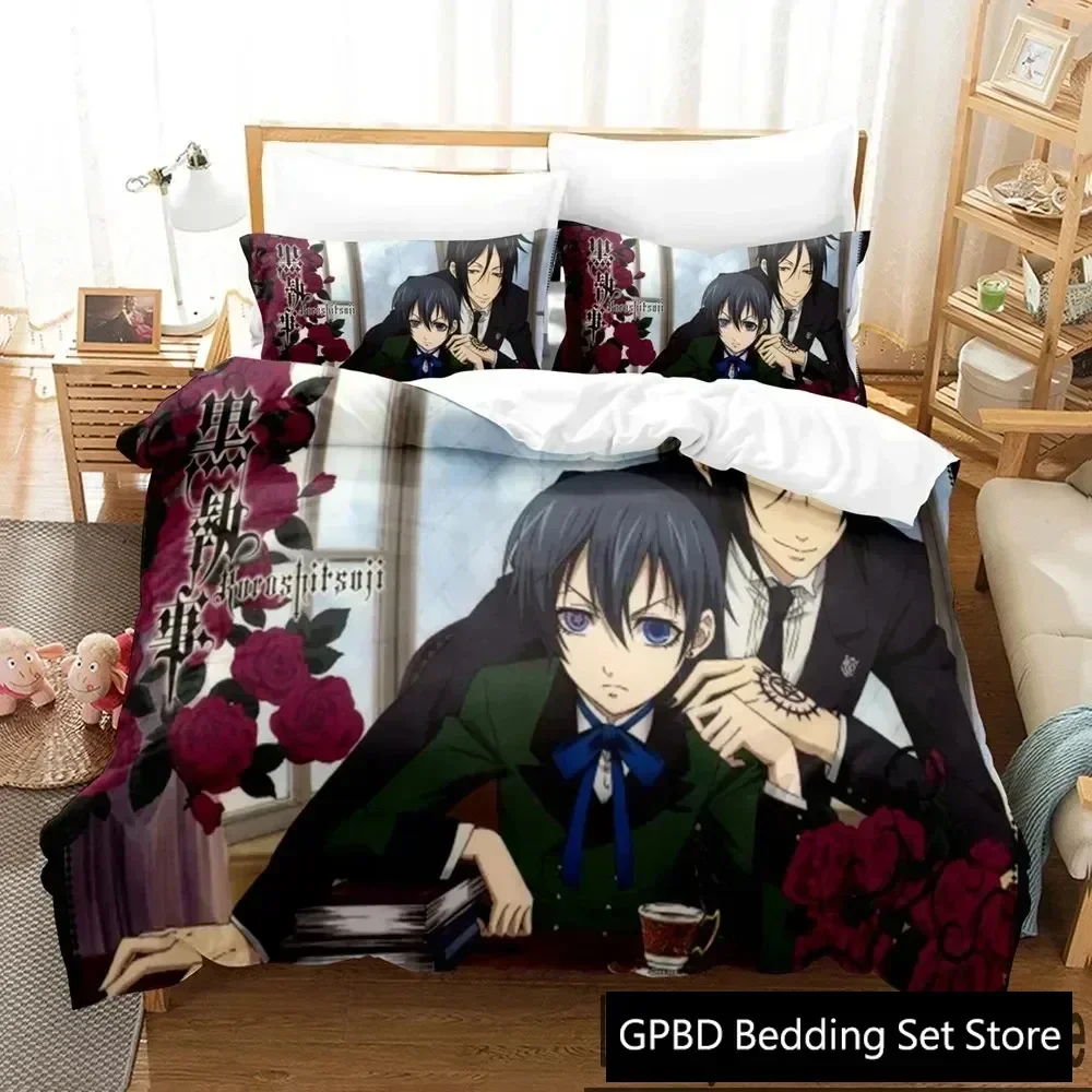 3D Print Anime Black Butler Comfortable Duvet Quilt Cover Pillowcase Bedding Set Children Bedroom Decoration Home Textile
3D Print Anime Black Butler Comfortable Duvet Quilt Cover Pillowcase Bedding Set Children Bedroom Decoration Home Textile