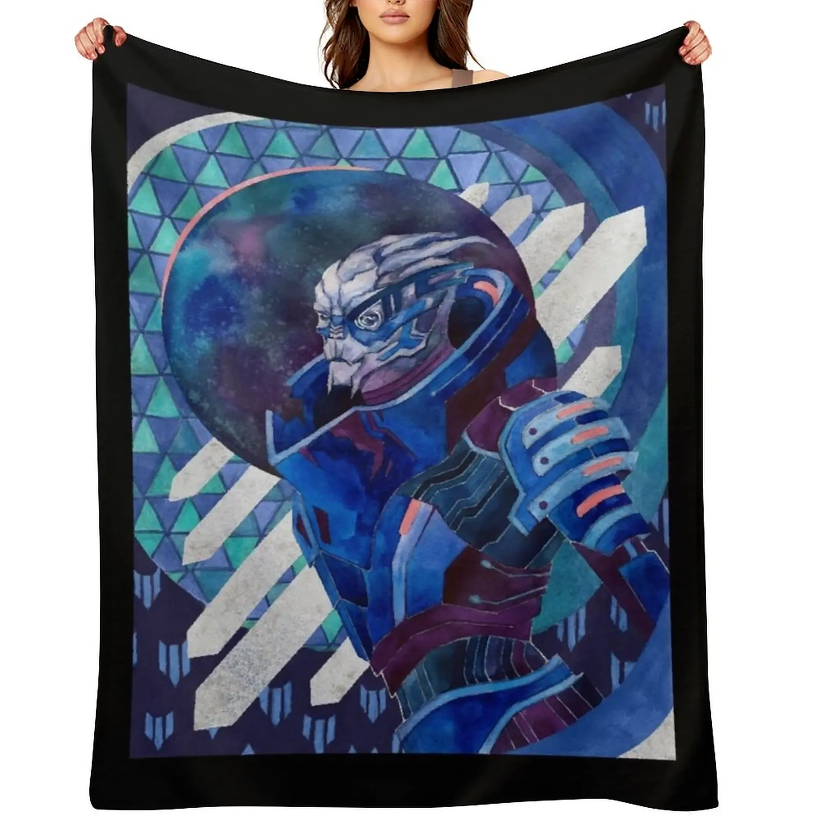 Garrus Vakarian Throw Blanket Personalized Gift Single Decorative Sofa funny gift Blankets
Garrus Vakarian Throw Blanket Personalized Gift Single Decorative Sofa funny gift Blankets