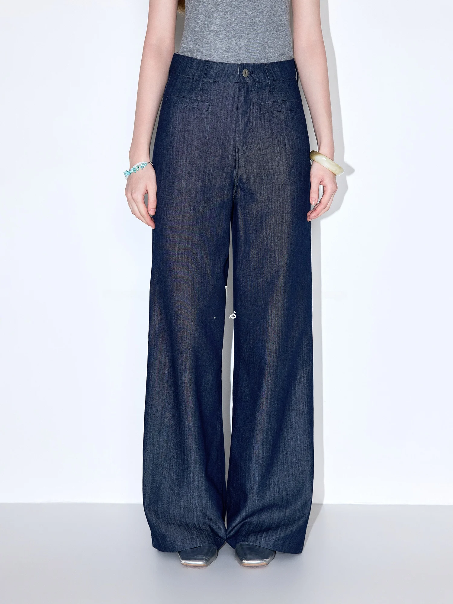 MoodBerry American Retro Design Pocket Thin Denim Jeans Women Summer High Waist Casual Versatile Long Pants Wide Leg Pants
MoodBerry American Retro Design Pocket Thin Denim Jeans Women Summer High Waist Casual Versatile Long Pants Wide Leg Pants