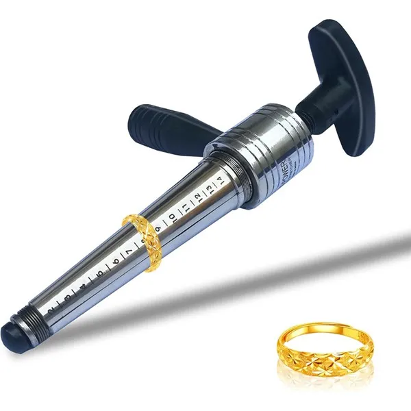 Discount Manual Ring Stretcher & Adjuster for Metal Bands (Sizes 2-14), Enlarger and Expander for Rings,for Rings and Bands
Discount Manual Ring Stretcher & Adjuster for Metal Bands (Sizes 2-14), Enlarger and Expander for Rings,for Rings and Bands