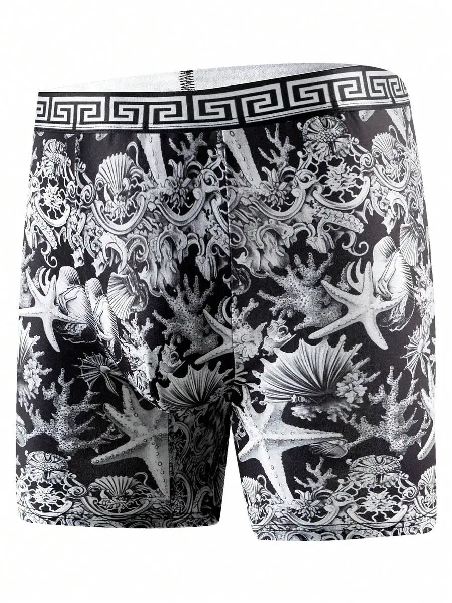Mens Long Boxer Briefs Lightweight Printed Pattern Underwear
Mens Long Boxer Briefs Lightweight Printed Pattern Underwear