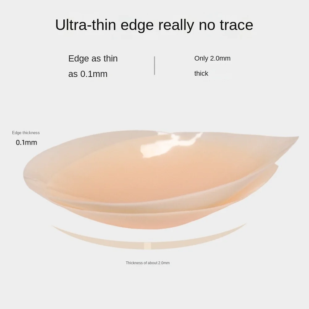 Half Round Invisible Breast Patch Silicone Reusable Women Invisible Underwear Thin Self Adhesive Breast Patch
Half Round Invisible Breast Patch Silicone Reusable Women Invisible Underwear Thin Self Adhesive Breast Patch