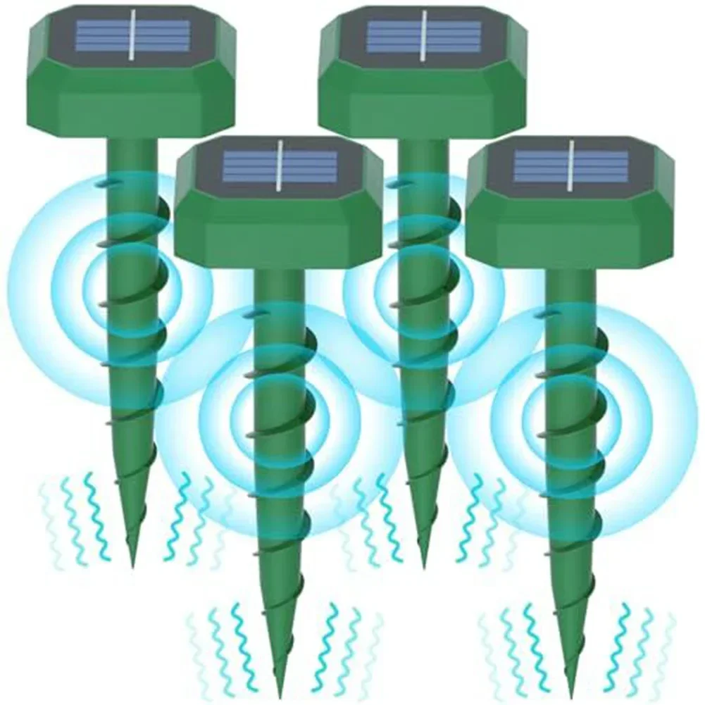 4 Pack Solar Mole Deterrent Customizable Modes for Effective Protection Against Garden Pests Like Moles and Gophers
4 Pack Solar Mole Deterrent Customizable Modes for Effective Protection Against Garden Pests Like Moles and Gophers