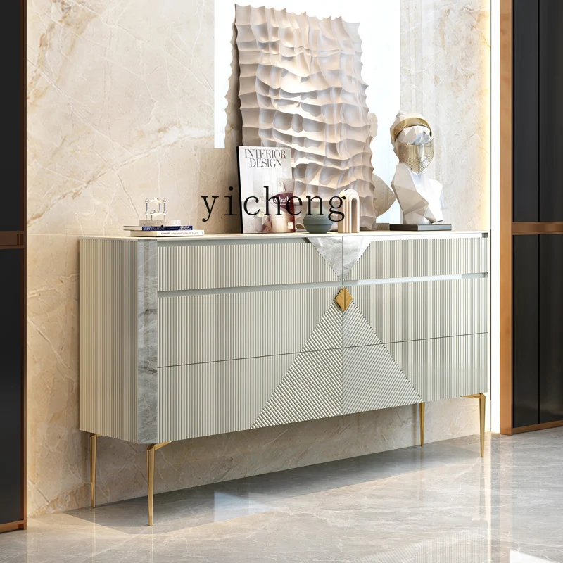 ZC Stone Plate Chest of Drawers Living Room Storage Entrance Cabinet Villa Master Bedroom 6 Commode
ZC Stone Plate Chest of Drawers Living Room Storage Entrance Cabinet Villa Master Bedroom 6 Commode