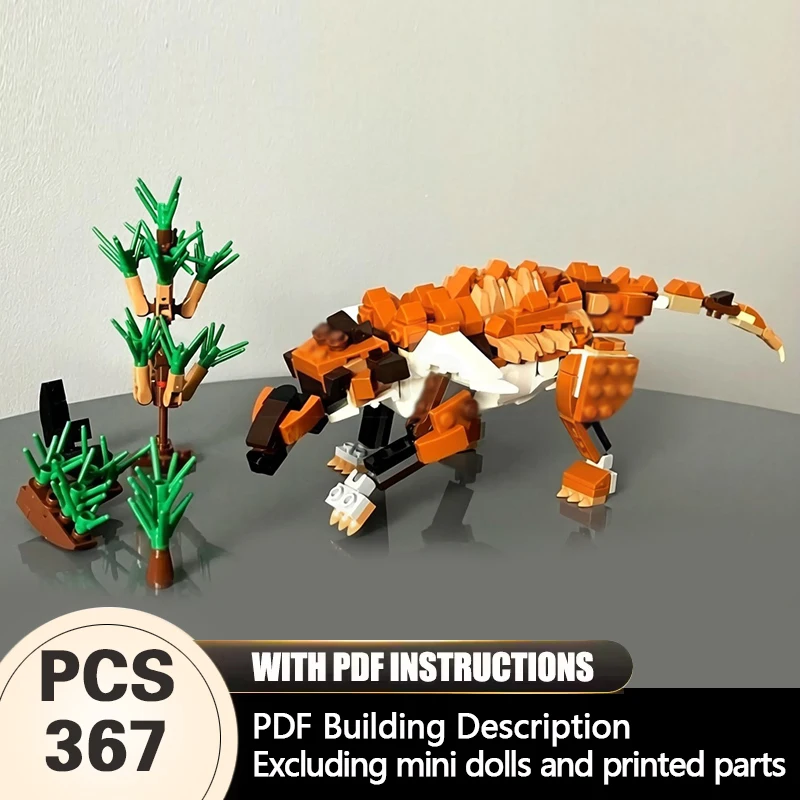 Creators Animal Series Model MOC Building Bricks Borealopelta Modular Technology Gifts Holiday Assemble Children Toys Suit
Creators Animal Series Model MOC Building Bricks Borealopelta Modular Technology Gifts Holiday Assemble Children Toys Suit