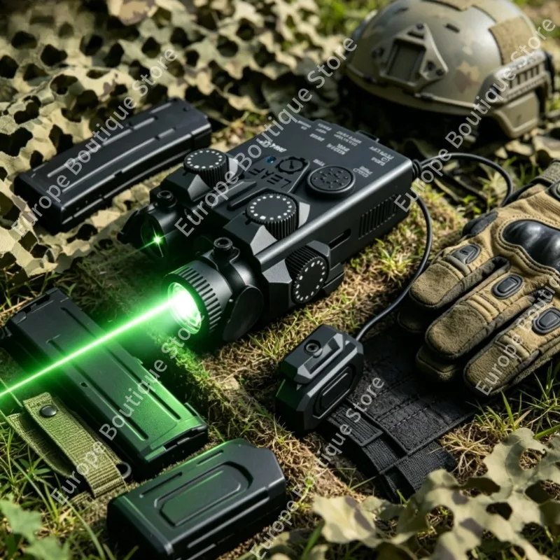 2026 New DBAL-A2 Aiming Indicator, Red Green Laser with White LED Flashlight, Fit 20mm Rail Outdoor Sport Toy Accessory
2026 New DBAL-A2 Aiming Indicator, Red Green Laser with White LED Flashlight, Fit 20mm Rail Outdoor Sport Toy Accessory