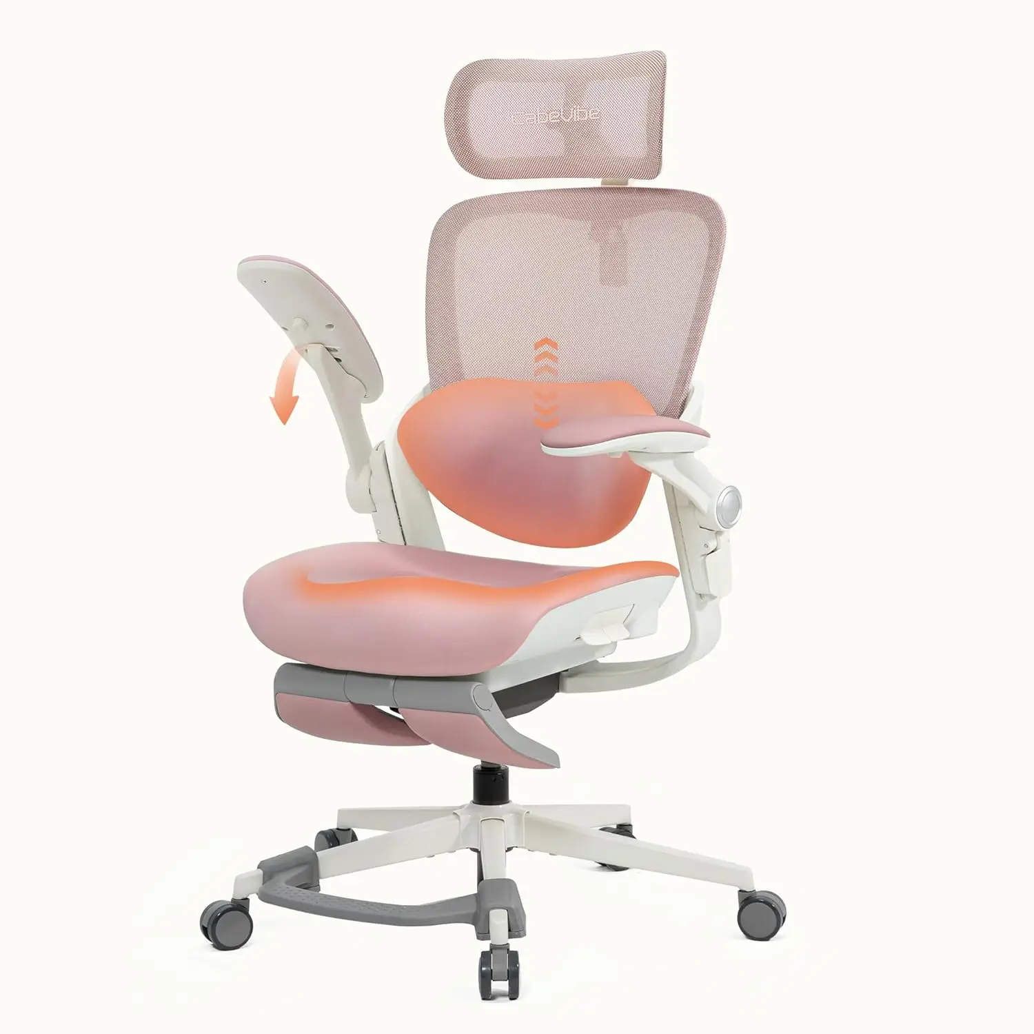 Petite Ergonomic Office Chair Adjustable Lumbar Headrest Footrest Flip-Up Armrests for Small Frame, Customized
Petite Ergonomic Office Chair Adjustable Lumbar Headrest Footrest Flip-Up Armrests for Small Frame, Customized