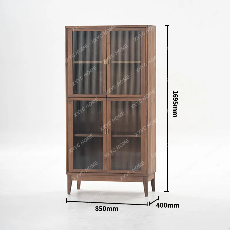 Locker, multi-specification solid wood storage cabinet, glass display bookcase
Locker, multi-specification solid wood storage cabinet, glass display bookcase