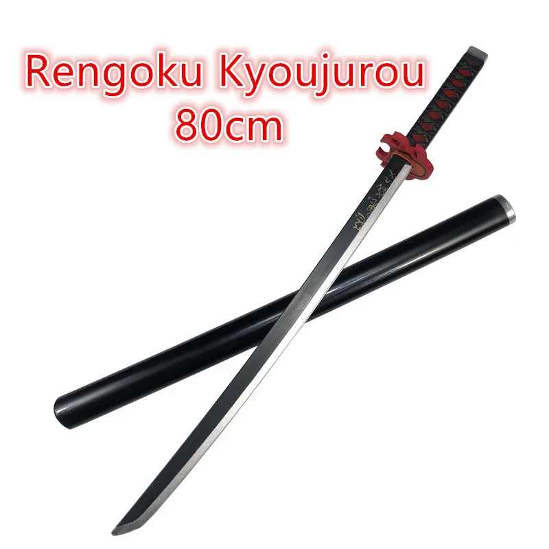 Original Anime Katana Cosplay Weapon Sword Black Rengoku Kyoujurou Kyoujurou Tanjirou Swords 80cm
Original Anime Katana Cosplay Weapon Sword Black Rengoku Kyoujurou Kyoujurou Tanjirou Swords 80cm