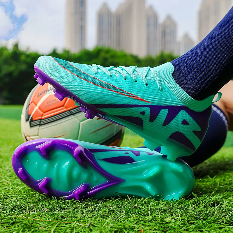 Quality Fashion Futsal Shoes Mens Trainers Professional Football Sneakers Unisex Long Spikes Soccer Cleats Men Zapatos De Futbol
Quality Fashion Futsal Shoes Mens Trainers Professional Football Sneakers Unisex Long Spikes Soccer Cleats Men Zapatos De Futbol