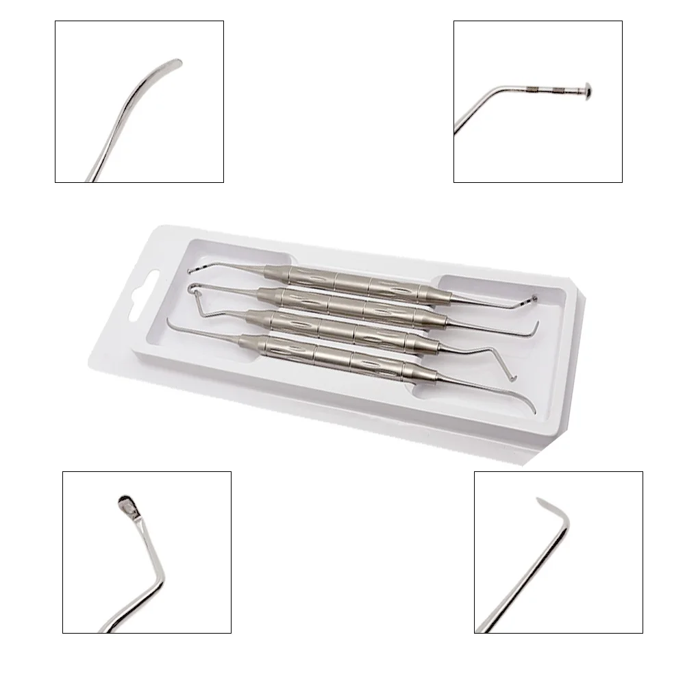 4Pcs Dental Implants Maxillary Sinus External Lifts Periosteum Separator Plant External Lifting Kit Surgical Tools
4Pcs Dental Implants Maxillary Sinus External Lifts Periosteum Separator Plant External Lifting Kit Surgical Tools