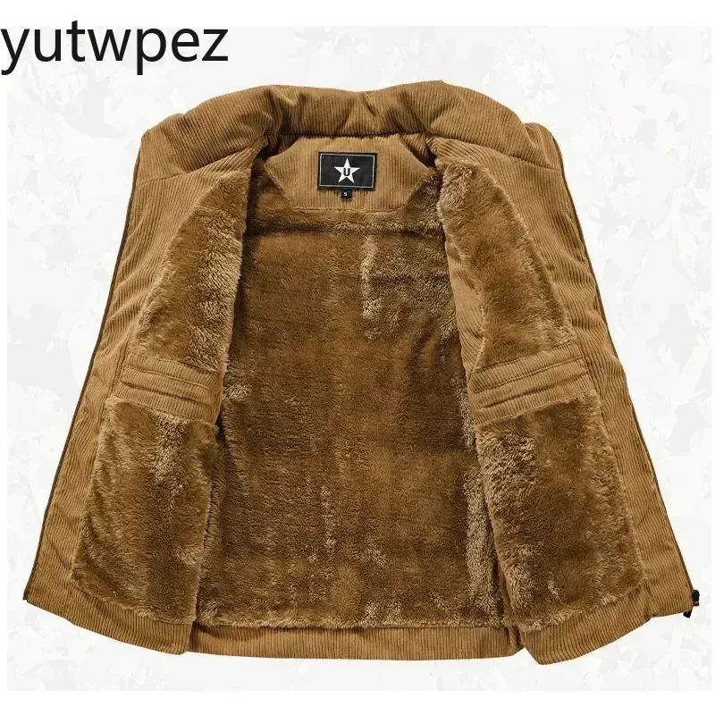 Cycling Camping Fashion Wool Cotton-Padded Vests Coats Men's Sleeveless Jackets Warm Waistcoats Outdoor Hiking Fishing Hunting
Cycling Camping Fashion Wool Cotton-Padded Vests Coats Men's Sleeveless Jackets Warm Waistcoats Outdoor Hiking Fishing Hunting