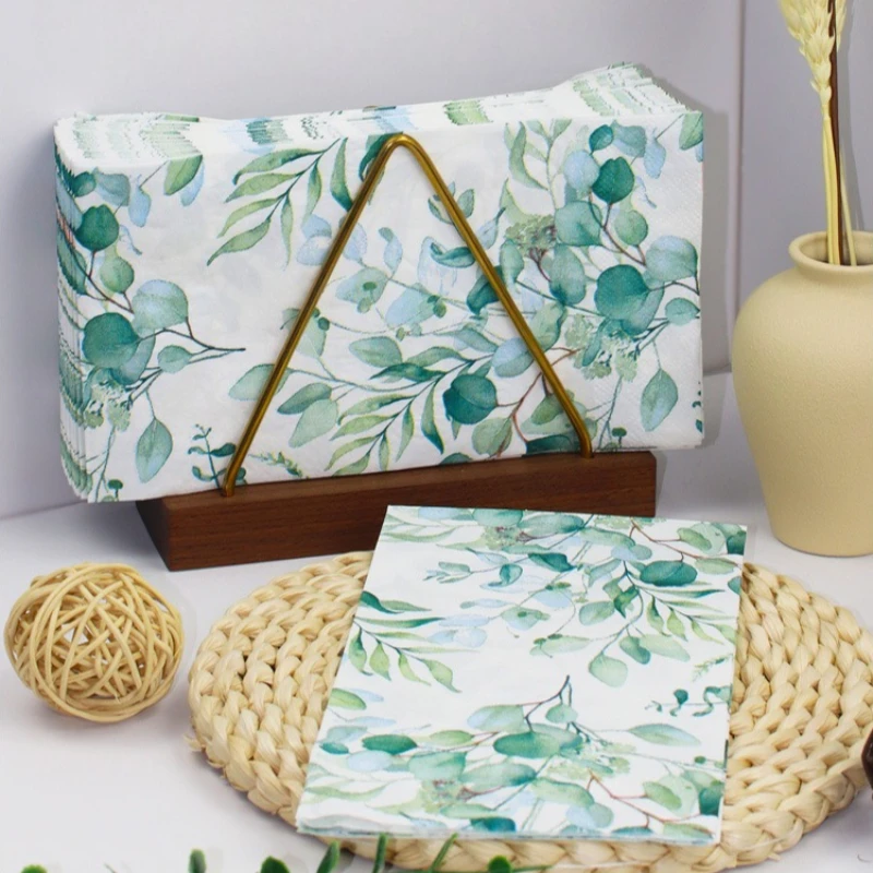 20pcs Long Green Leaf Napkins, Disposable Watercolor Plant Print Serviettes for Dinner Party, Art Themed Table Decorations
20pcs Long Green Leaf Napkins, Disposable Watercolor Plant Print Serviettes for Dinner Party, Art Themed Table Decorations