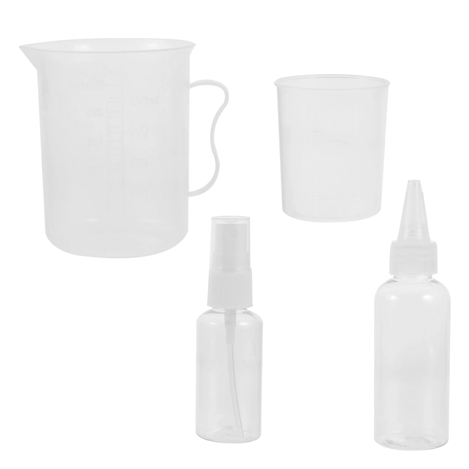 1 set Measuring Beakers Kids Science Measuring Cup Kits 100ml 300ml Painting Tools Plastic Lab Instruments Safe Home Use
1 set Measuring Beakers Kids Science Measuring Cup Kits 100ml 300ml Painting Tools Plastic Lab Instruments Safe Home Use