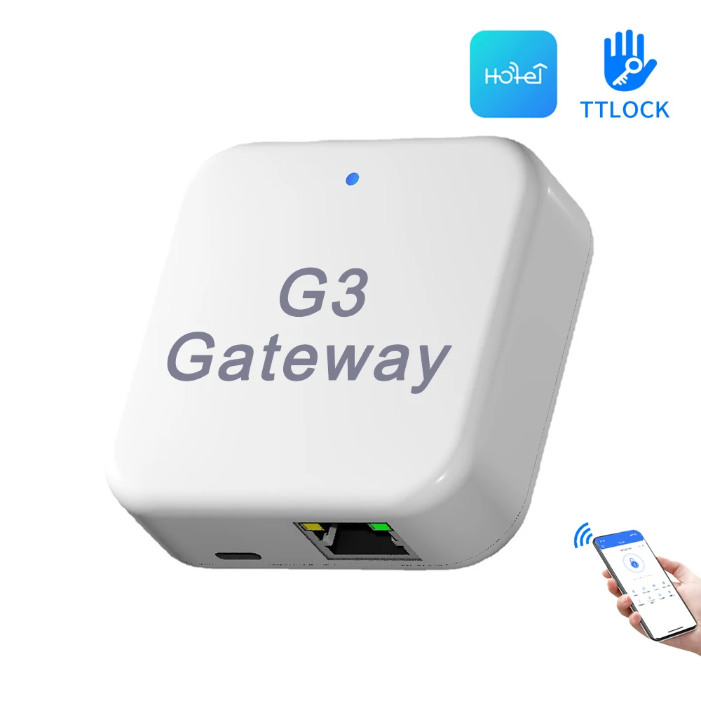 TTLock APP G3 Gateway RJ45 Ethernet Port For Remote Control Smart Lock
TTLock APP G3 Gateway RJ45 Ethernet Port For Remote Control Smart Lock