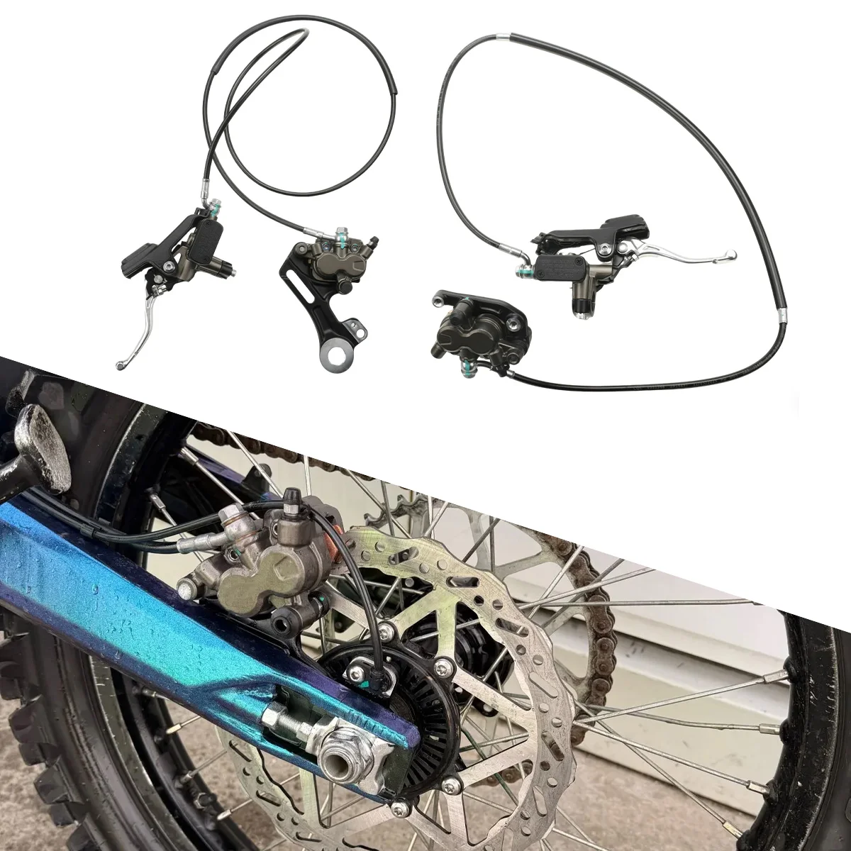 Electric Bicycle Front Rear Brake Lever Replace For SUR-Ron Ultra Bee For SURRON Ultra Bee Original Brake Cylinder Assembly
Electric Bicycle Front Rear Brake Lever Replace For SUR-Ron Ultra Bee For SURRON Ultra Bee Original Brake Cylinder Assembly