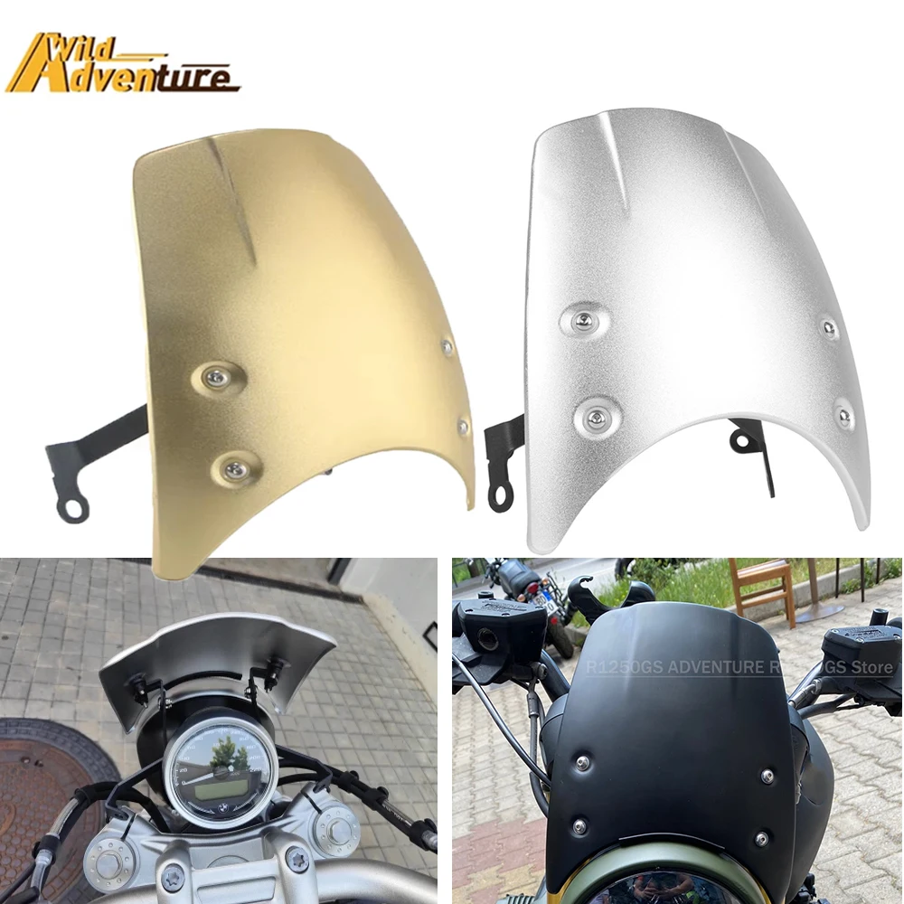 For BMW R NINE T RNINET R9T Scrambler R 9 T 2022 Motorcycle Aluminum Windscreen Windshield Wind Shield Screen Protector Parts
For BMW R NINE T RNINET R9T Scrambler R 9 T 2022 Motorcycle Aluminum Windscreen Windshield Wind Shield Screen Protector Parts