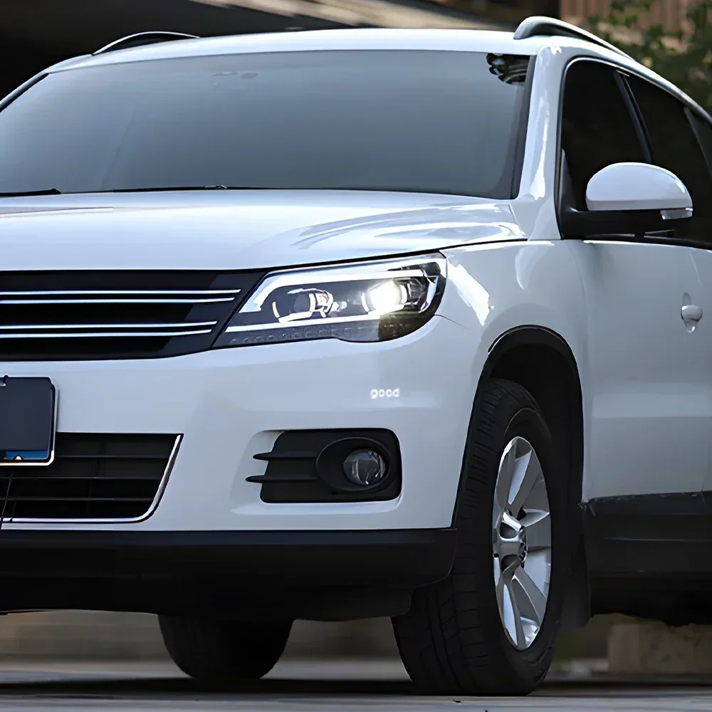Для 2009-2012 VW Tiguan светодиодные автомобильные фары в сборе, обновленная линза проектора с высокой настройкой B8, стильные автомобильные фары, аксессуары
Для 2009-2012 VW Tiguan светодиодные автомобильные фары в сборе, обновленная линза проектора с высокой настройкой B8, стильные автомобильные фары, аксессуары