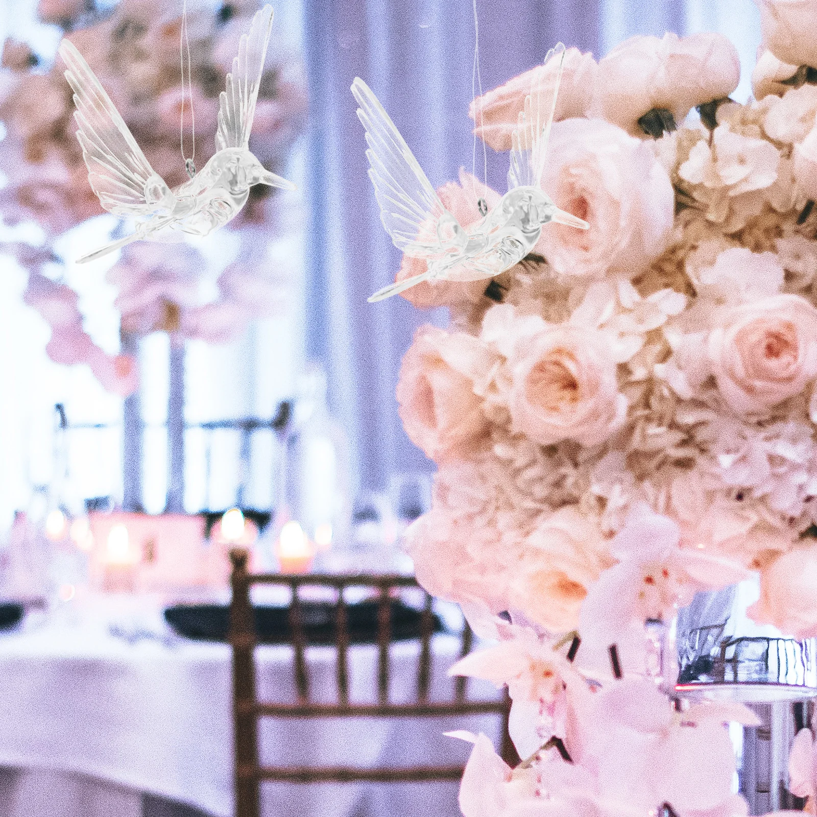 20pcs Hummingbird Ceiling Decor Acrylic Transparent Pendant For Bedroom Party Window Door Hanging Ornament Home Decoration
20pcs Hummingbird Ceiling Decor Acrylic Transparent Pendant For Bedroom Party Window Door Hanging Ornament Home Decoration