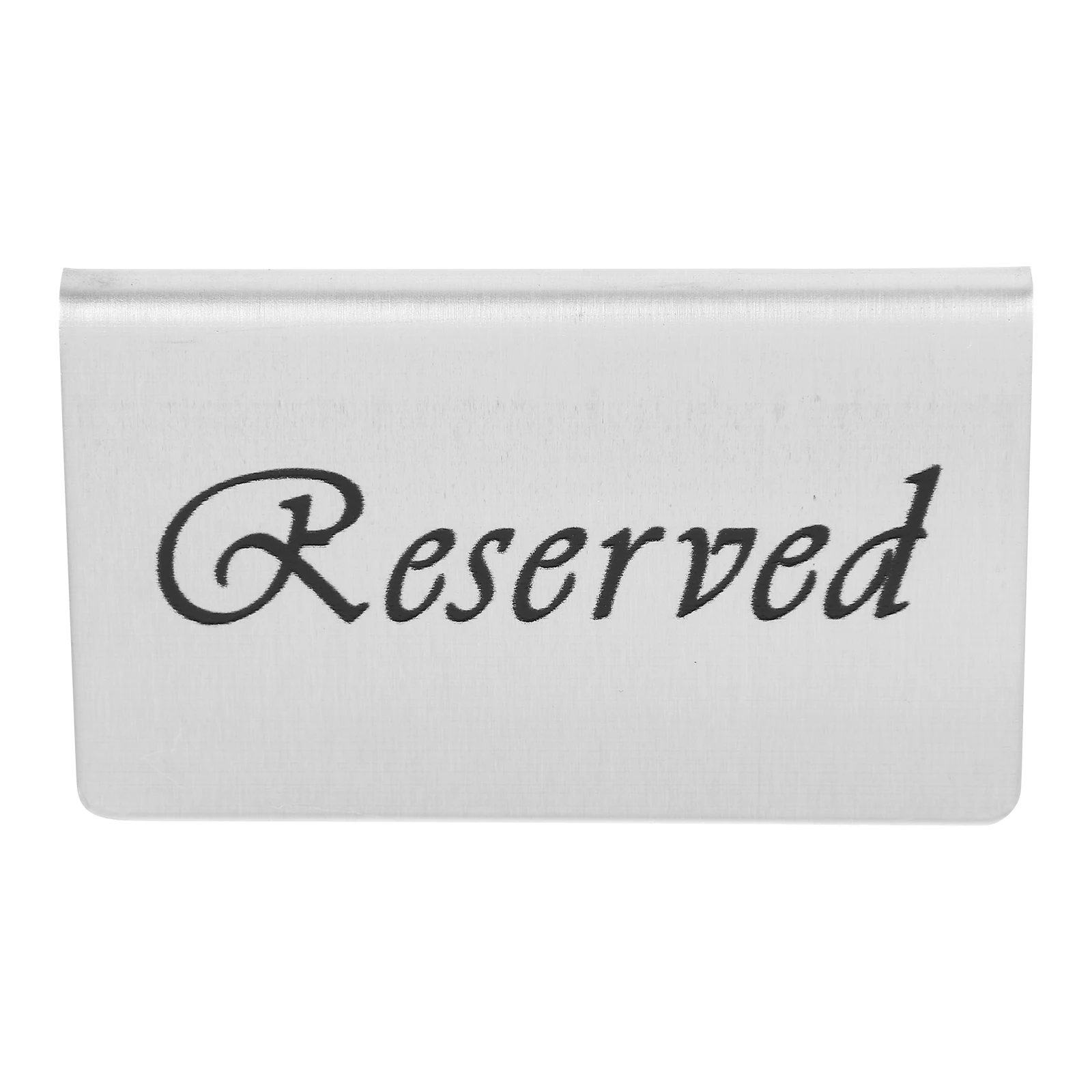 Stainless Steel Number Plate Double Sided Reserved Reservation Signs For Chairs Sign for Wedding Event Restaurant Conference
Stainless Steel Number Plate Double Sided Reserved Reservation Signs For Chairs Sign for Wedding Event Restaurant Conference