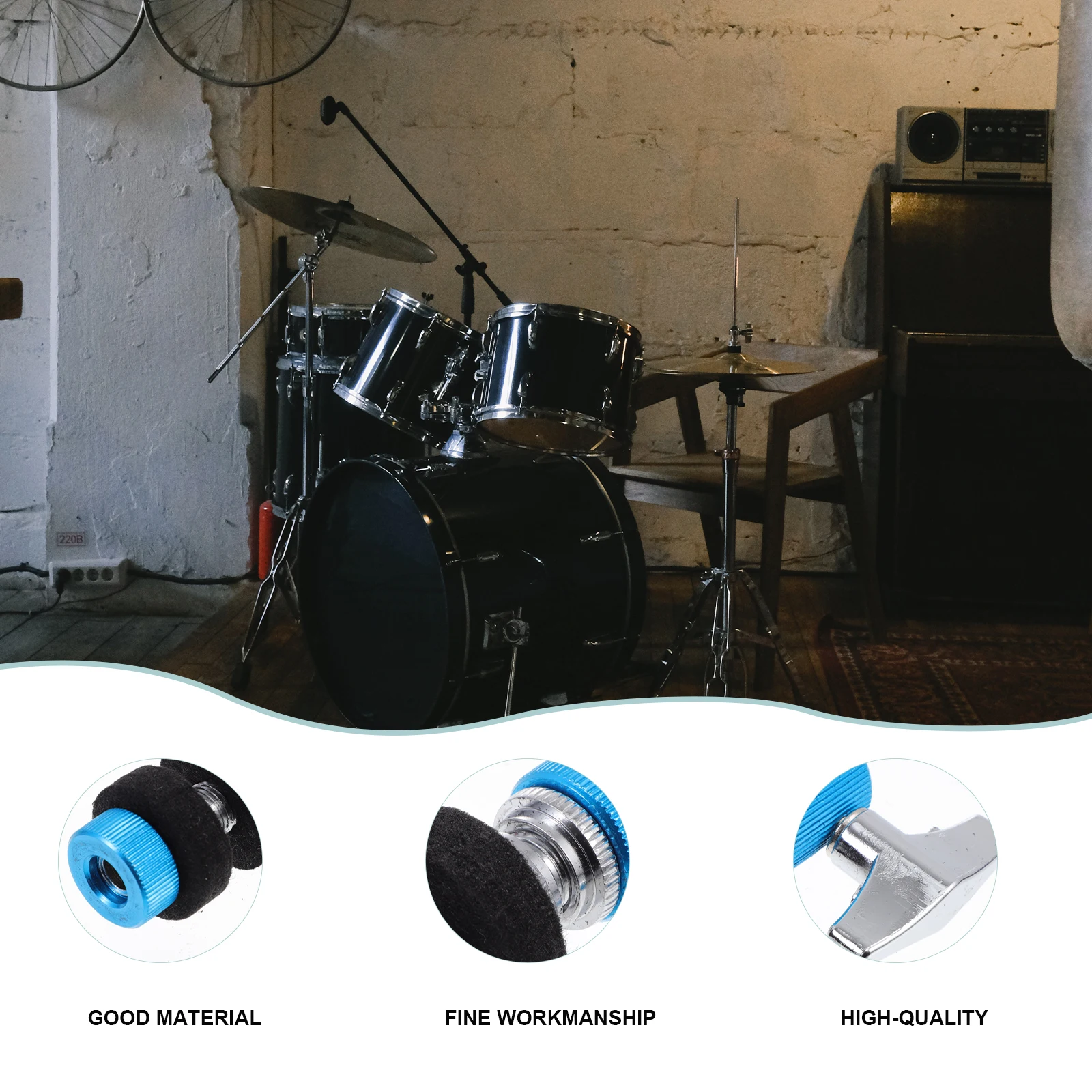 Metal -Hat Clutch Hat Cymbal Drum Accessory Quick Release Design Drumming Equipment
Metal -Hat Clutch Hat Cymbal Drum Accessory Quick Release Design Drumming Equipment