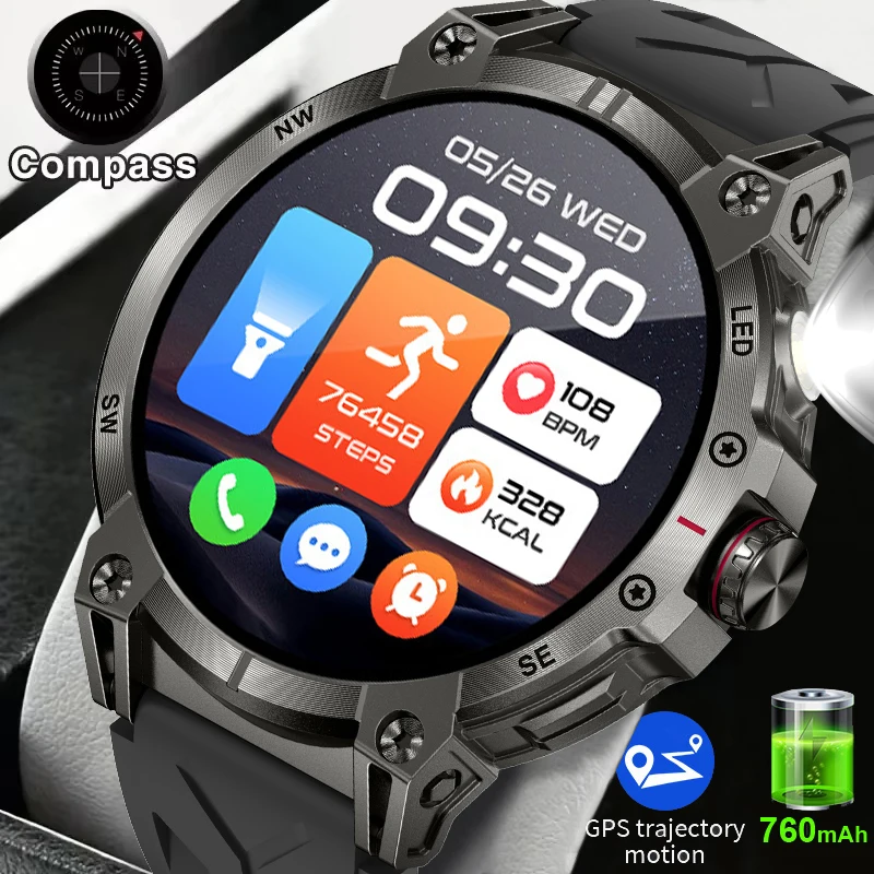 LIGE 2025 Smart Watch for Men Heart Rate Health Monitor Smartwatch Bluetooth Call Sport 760mAh Long Standby Outdoor Smartwatches
LIGE 2025 Smart Watch for Men Heart Rate Health Monitor Smartwatch Bluetooth Call Sport 760mAh Long Standby Outdoor Smartwatches