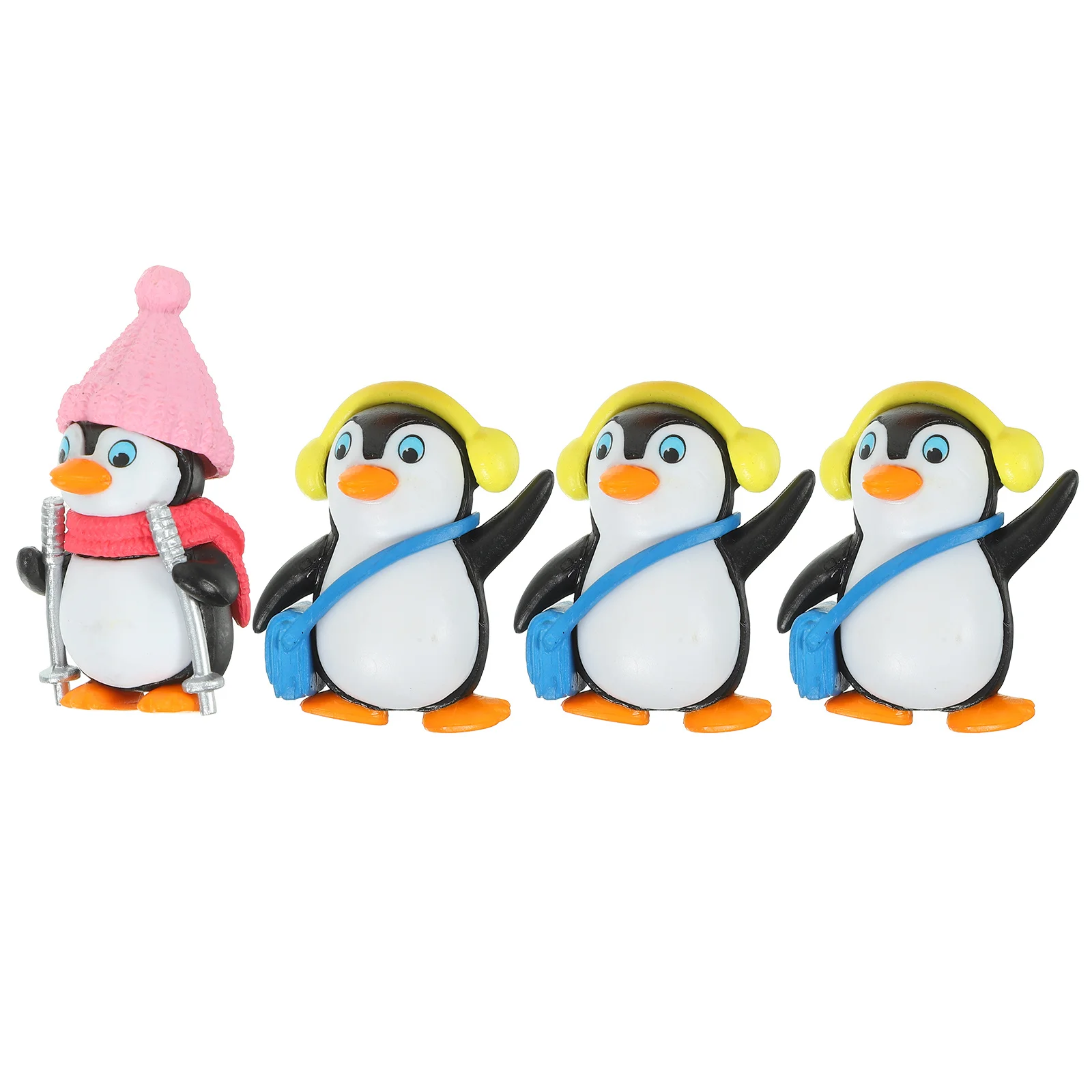4Pcs Cartoon Penguin Desktop Decor Vinyl Material Unforgettable Family Time Christmas Ornaments Cake Decoration
4Pcs Cartoon Penguin Desktop Decor Vinyl Material Unforgettable Family Time Christmas Ornaments Cake Decoration