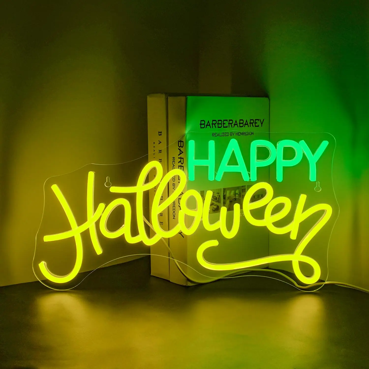 Happy Halloween Neon Sign Dimmable Neon Light Sign,LED for Wall Decor,Halloween Light Sign for Bar Halloween Party Decor
Happy Halloween Neon Sign Dimmable Neon Light Sign,LED for Wall Decor,Halloween Light Sign for Bar Halloween Party Decor