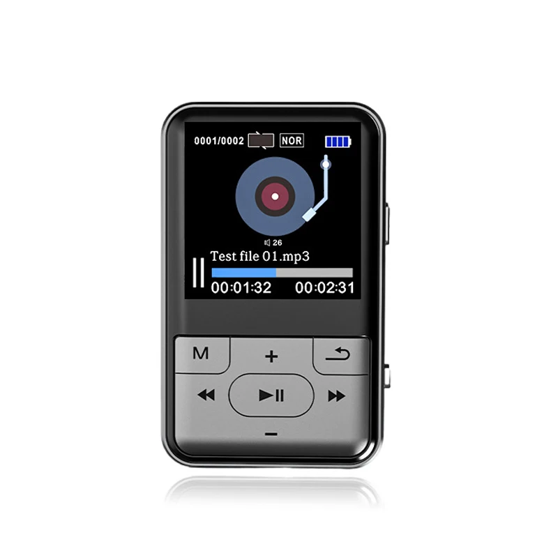 Compact 1.5 - inch Button - Operated MP3 Player: Bluetooth, 12 - Hour Battery Life & Multilingual Support,TF Card Expandable
Compact 1.5 - inch Button - Operated MP3 Player: Bluetooth, 12 - Hour Battery Life & Multilingual Support,TF Card Expandable