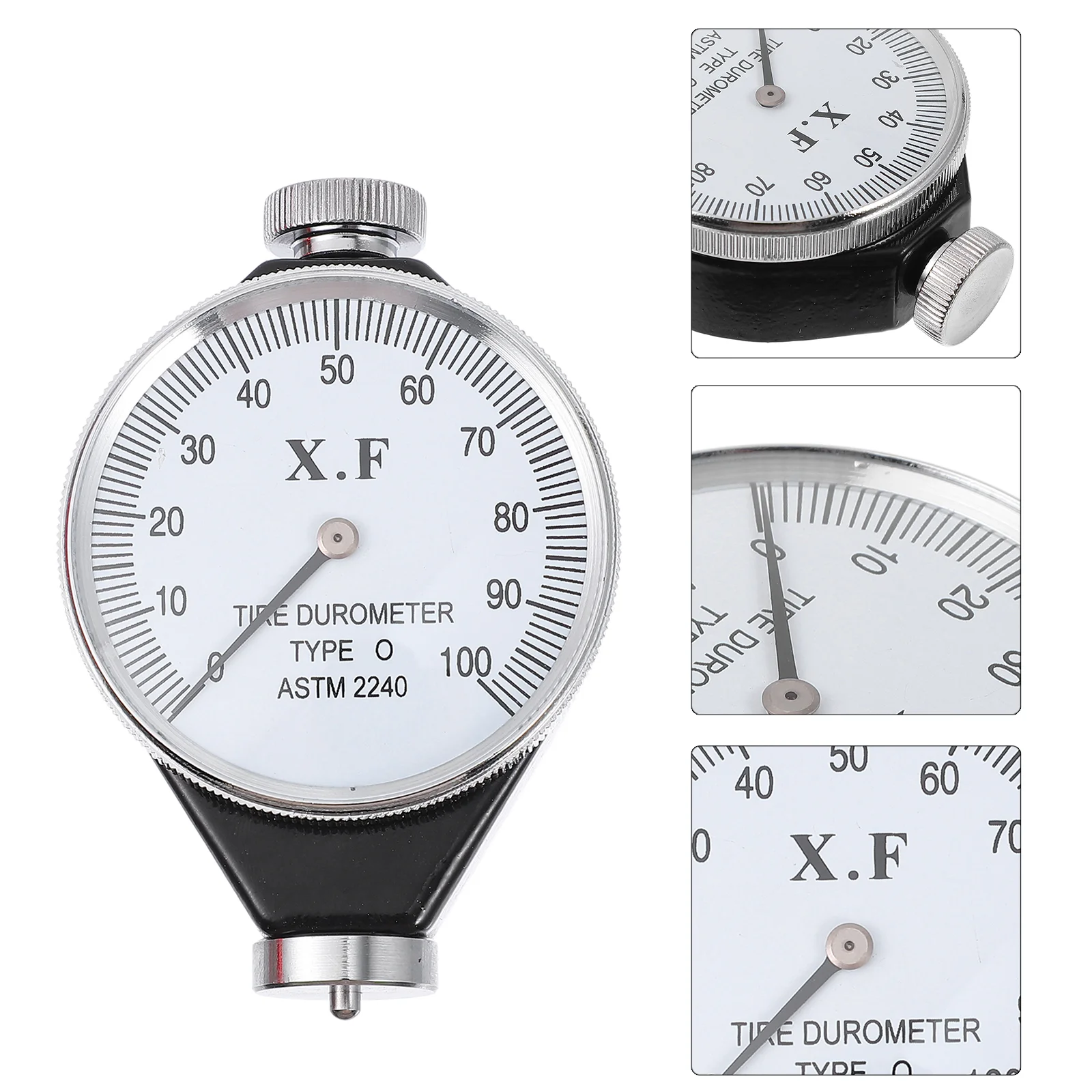 Portable Hardness Tester Metal Acrylic Industrial Grade Shore Sclerometer Durometer Easy Use Carry Large Dial Clear
Portable Hardness Tester Metal Acrylic Industrial Grade Shore Sclerometer Durometer Easy Use Carry Large Dial Clear