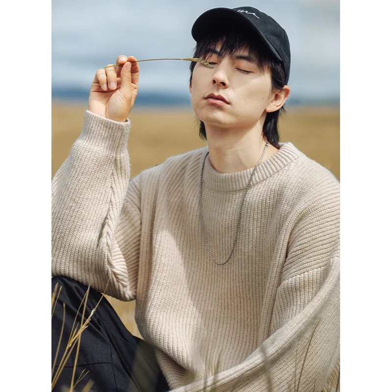 2025 Autumn Winter New Sweater Women's Men's Green Knitted pullover Basic Solid Color Loose Black White Sweater Coats Warm Tops 
2025 Autumn Winter New Sweater Women's Men's Green Knitted pullover Basic Solid Color Loose Black White Sweater Coats Warm Tops
