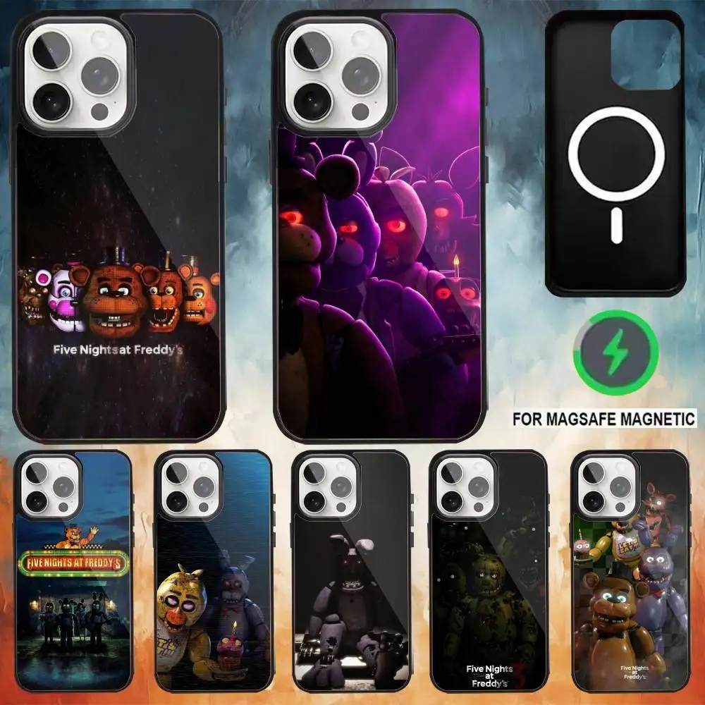 F-Five Nights At -F-Freddys Fnaf Phone Case For iPhone17,16,15,14,13,12,11 Plus,Pro Max Magnetic For Magsafe Wireless Charging
F-Five Nights At -F-Freddys Fnaf Phone Case For iPhone17,16,15,14,13,12,11 Plus,Pro Max Magnetic For Magsafe Wireless Charging