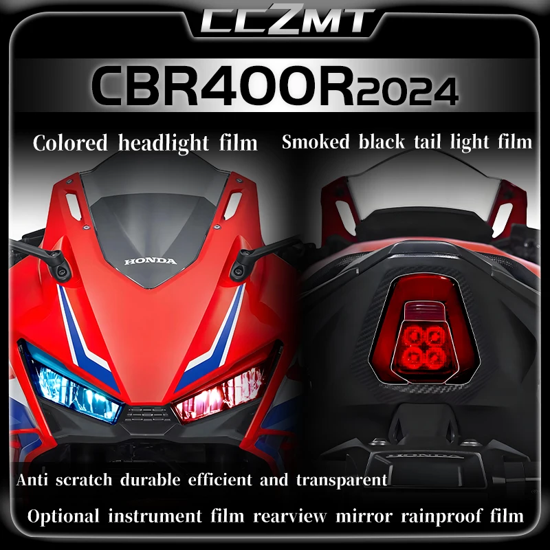 For Honda CBR400R CBR 400R cbr400r 2024 Headlight Tail Film Instrument Film Rearview Mirror Protection Film Modified Accessories
For Honda CBR400R CBR 400R cbr400r 2024 Headlight Tail Film Instrument Film Rearview Mirror Protection Film Modified Accessories