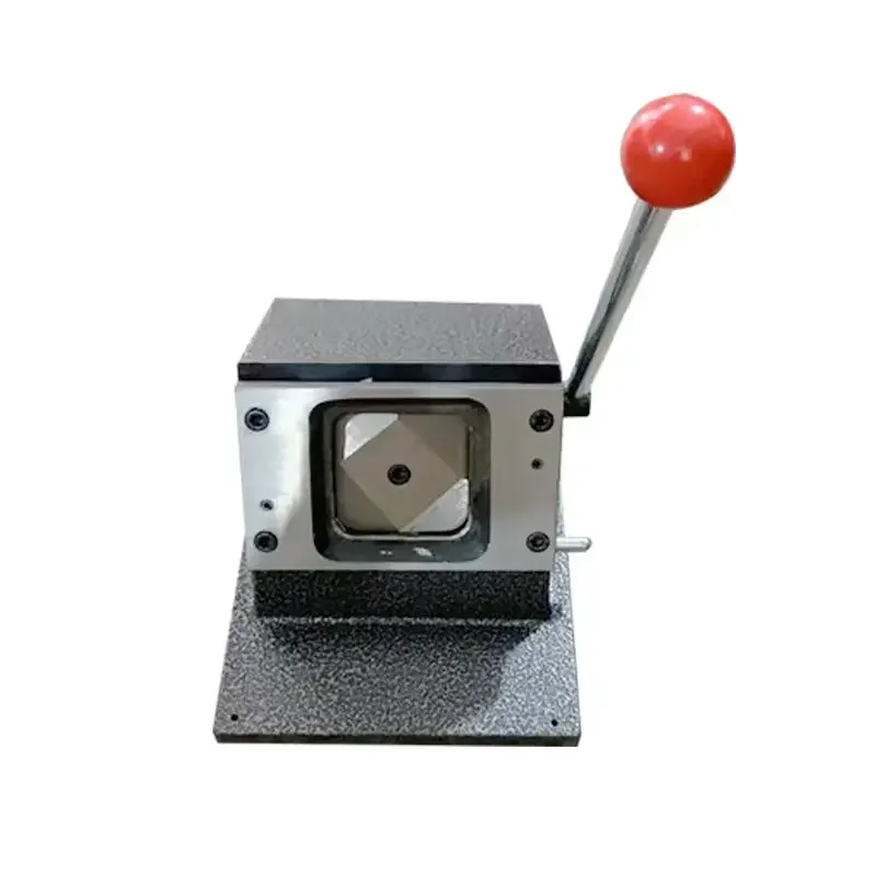 New 61*61mm Manual Card Cutter for Paper round Corner Desktop Button Making Machines Plastic Material
New 61*61mm Manual Card Cutter for Paper round Corner Desktop Button Making Machines Plastic Material