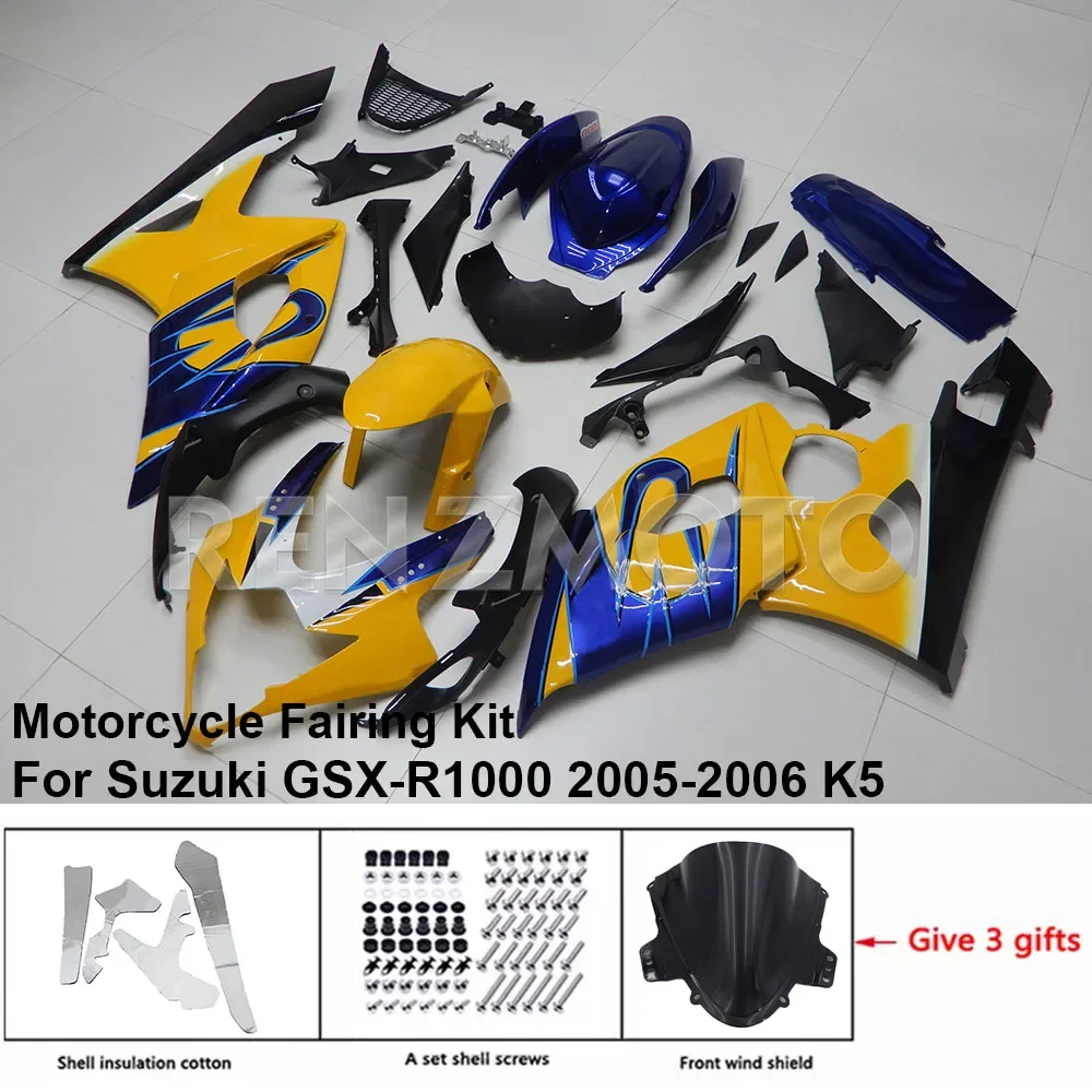 S1005-122a 2005-2006 FOR Suzuki GSX-R1000 K5 K6 Full Fairing Set ABS Motorcycle Body Kit OEM Style Race Design
S1005-122a 2005-2006 FOR Suzuki GSX-R1000 K5 K6 Full Fairing Set ABS Motorcycle Body Kit OEM Style Race Design