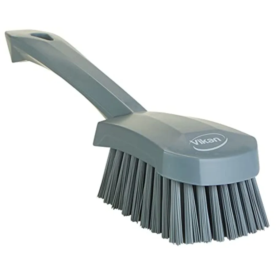 419288 Brush, Washing, Stiff, 10", PP/PBT, Gray
419288 Brush, Washing, Stiff, 10", PP/PBT, Gray