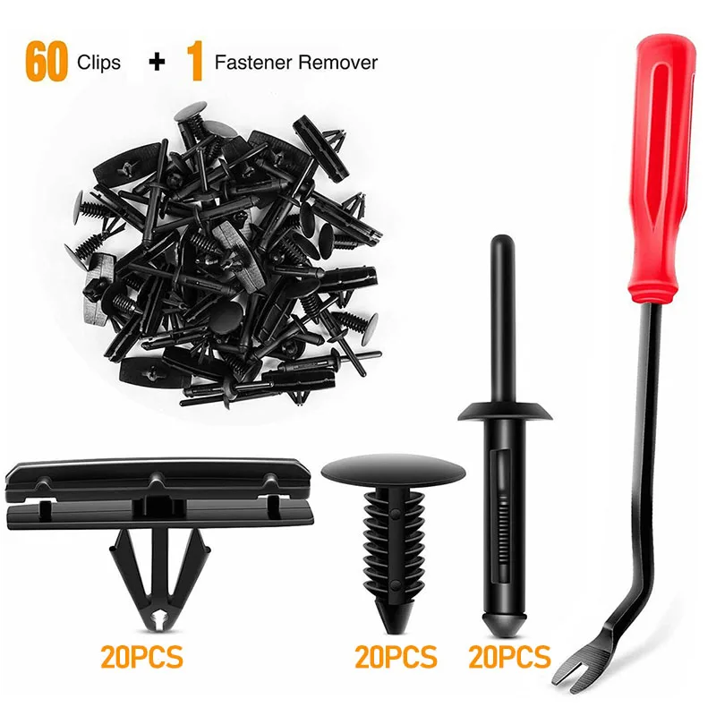 60* Car Hardware Moulding Clip Car Fenders Bumpers Doors Moulding Clip Fastener Clip For Jeep For Wrangler JK 2007-2017
60* Car Hardware Moulding Clip Car Fenders Bumpers Doors Moulding Clip Fastener Clip For Jeep For Wrangler JK 2007-2017