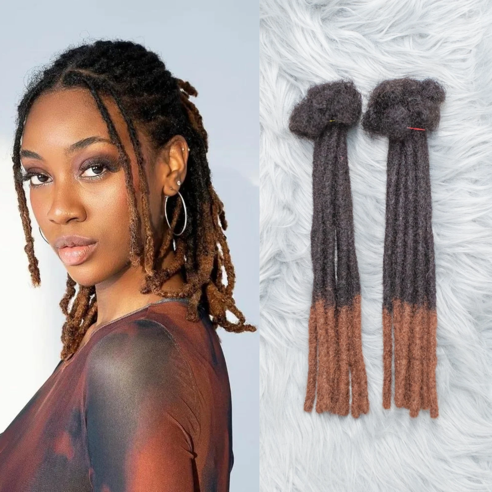 10-дюймовые человеческие волосы, наращивание дредов, 10 корней/упак., дреды в стиле хиппи, шоколадно-коричневые локоны, наращивание волос в стиле регги, вязаные крючком 33 #
10-дюймовые человеческие волосы, наращивание дредов, 10 корней/упак., дреды в стиле хиппи, шоколадно-коричневые локоны, наращивание волос в стиле регги, вязаные крючком 33 #