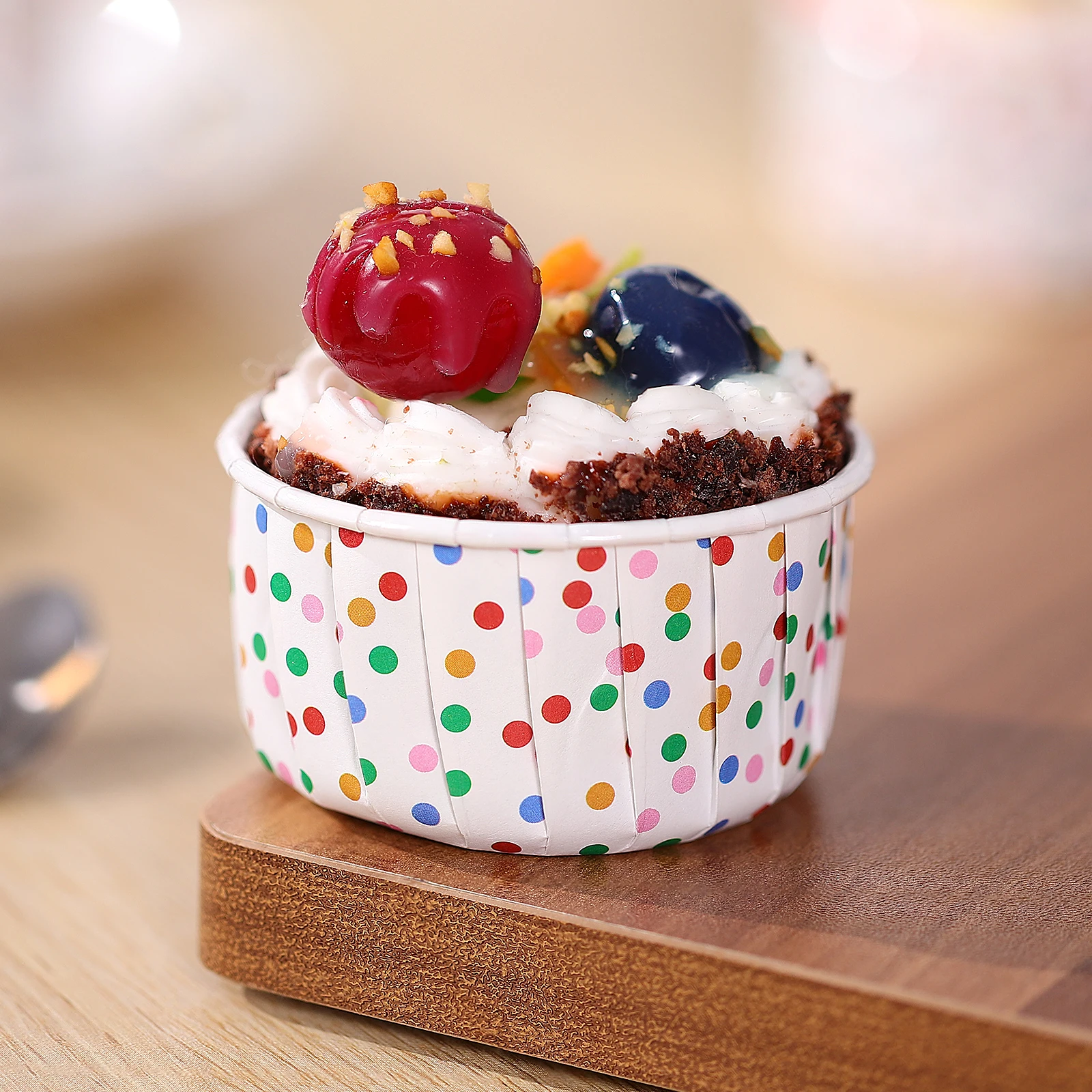 100pcs Sundae Paper Cups Disposable Dessert Bowls Biodegradable Food-Grade Cake Cups For Ice Cream Sundaes Parties Baking Wraps
100pcs Sundae Paper Cups Disposable Dessert Bowls Biodegradable Food-Grade Cake Cups For Ice Cream Sundaes Parties Baking Wraps