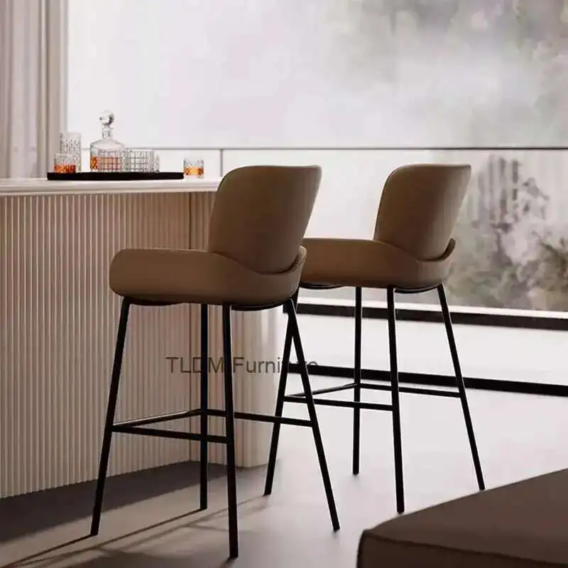 ergonomic aesthetic bar stools black living room accent office chair modern long height Relaxing taburete alto trendy furniture
ergonomic aesthetic bar stools black living room accent office chair modern long height Relaxing taburete alto trendy furniture