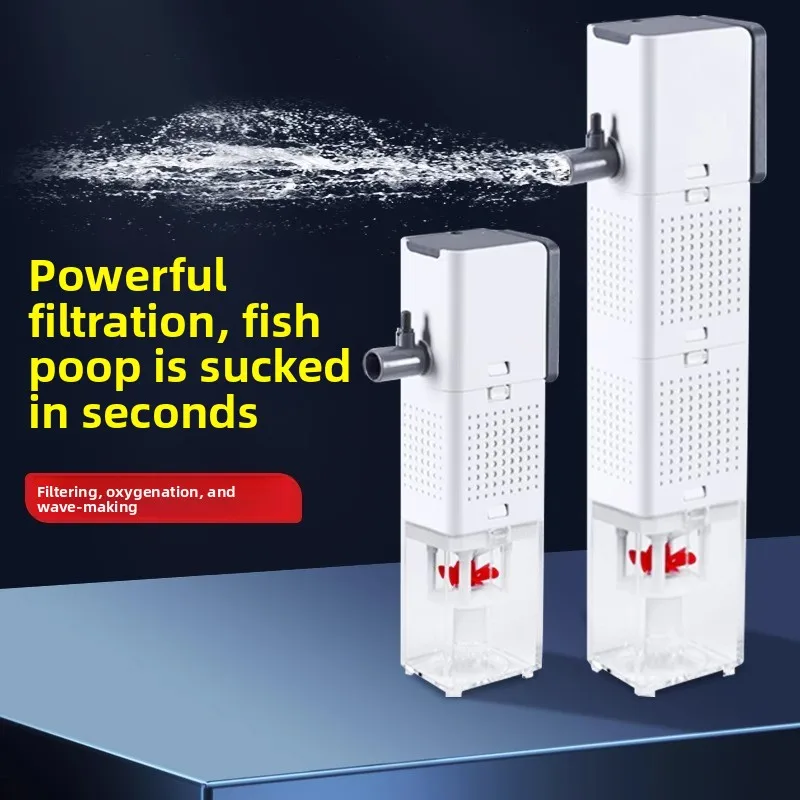 Three-in-one aquarium filter with built-in circulation pump, small fish tank filtration system, and aerator pump - wholesale
Three-in-one aquarium filter with built-in circulation pump, small fish tank filtration system, and aerator pump - wholesale