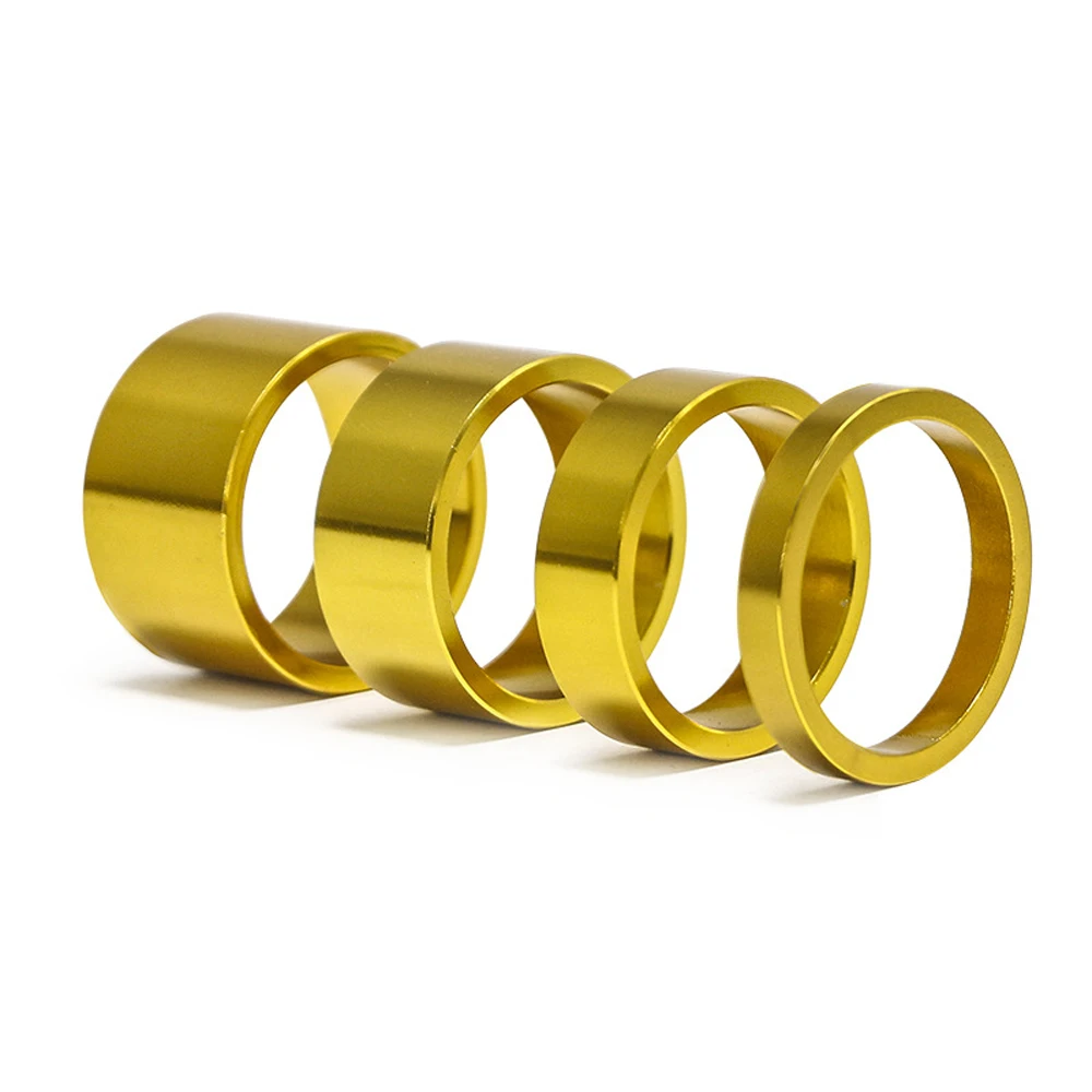 4 шт./компл., алюминиевая шайба для велосипедной гарнитуры, шайба передней вилки горного велосипеда, проставки для руля велосипеда, кольца, прокладка 
4 шт./компл., алюминиевая шайба для велосипедной гарнитуры, шайба передней вилки горного велосипеда, проставки для руля велосипеда, кольца, прокладка