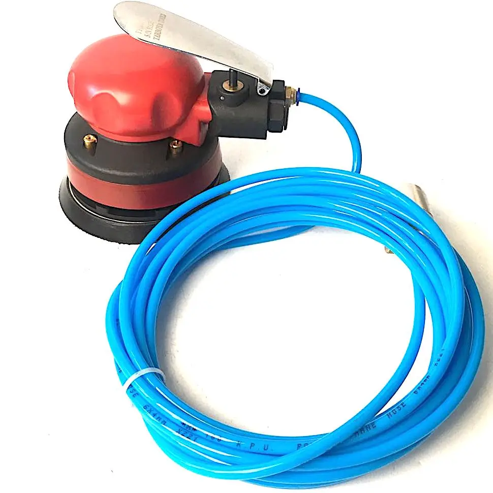 5' Air Palm Orbital Sander Pneumatic Portable Handheld Water Sander Polisher Air Water Sander 1/4' Inlet Grinding Machine
5' Air Palm Orbital Sander Pneumatic Portable Handheld Water Sander Polisher Air Water Sander 1/4' Inlet Grinding Machine