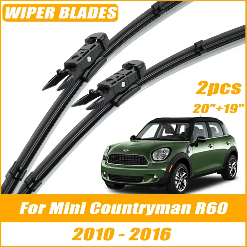 2pcs Wiper Front Wiper Blades For Mini Countryman R60 2010-2016 Windshield Windscreen Clean Window Car Rain Brushes 20"+19"
2pcs Wiper Front Wiper Blades For Mini Countryman R60 2010-2016 Windshield Windscreen Clean Window Car Rain Brushes 20"+19"