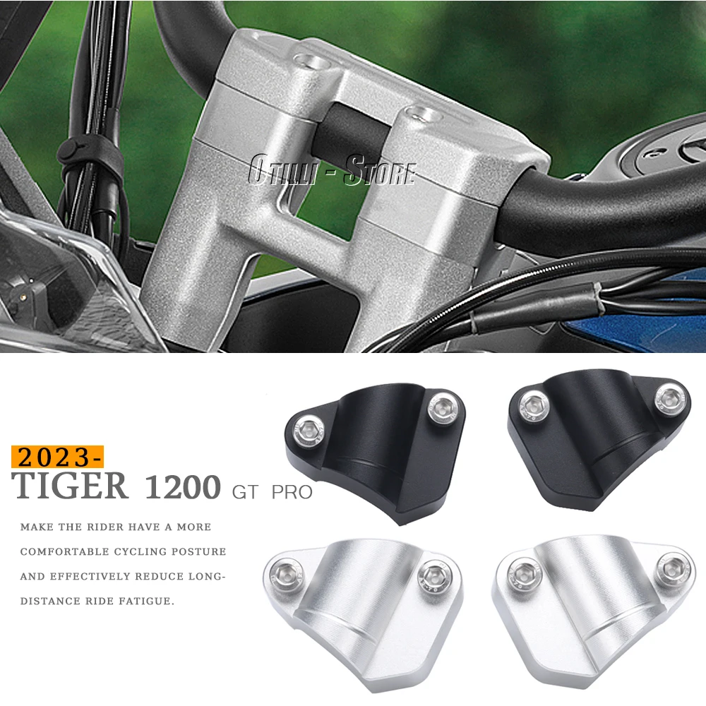 New Motorcycle Handlebar Riser Bar Mount For TIGER1200 TIGER 1200 Tiger1200 Tiger 1200 GT Pro 2023 Handle Clamp Extend Adapter
New Motorcycle Handlebar Riser Bar Mount For TIGER1200 TIGER 1200 Tiger1200 Tiger 1200 GT Pro 2023 Handle Clamp Extend Adapter
