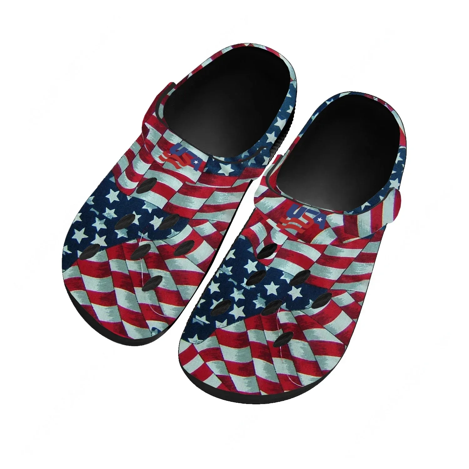 USA Flat Water Shoes Men Women Teenager Breathable Fashion Home Garden Clogs Custom Sandals Beach Breathable Hole Slippers
USA Flat Water Shoes Men Women Teenager Breathable Fashion Home Garden Clogs Custom Sandals Beach Breathable Hole Slippers