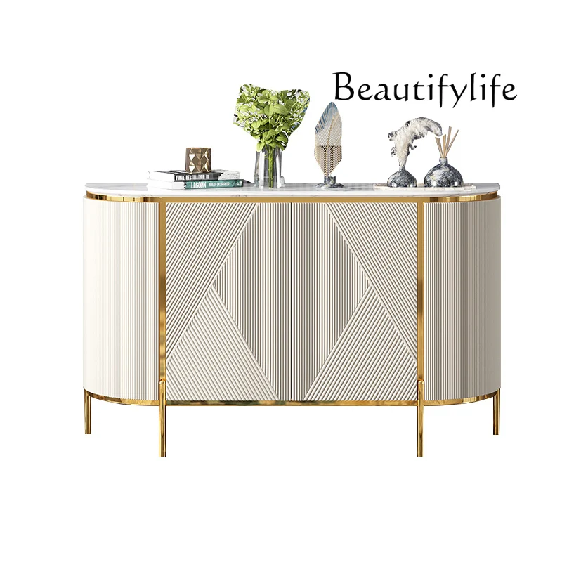 Light luxury door, shoe cabinet, simple modern American dining side cabinet, living room against the wall, marble storage
Light luxury door, shoe cabinet, simple modern American dining side cabinet, living room against the wall, marble storage