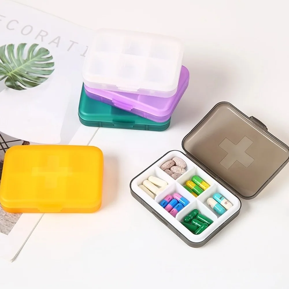 New Portable Travel Small Week Daily 6 Grids Pill Case Box Organizer Tablet Storage Container for Medicine Vitamin Fish Oils
New Portable Travel Small Week Daily 6 Grids Pill Case Box Organizer Tablet Storage Container for Medicine Vitamin Fish Oils